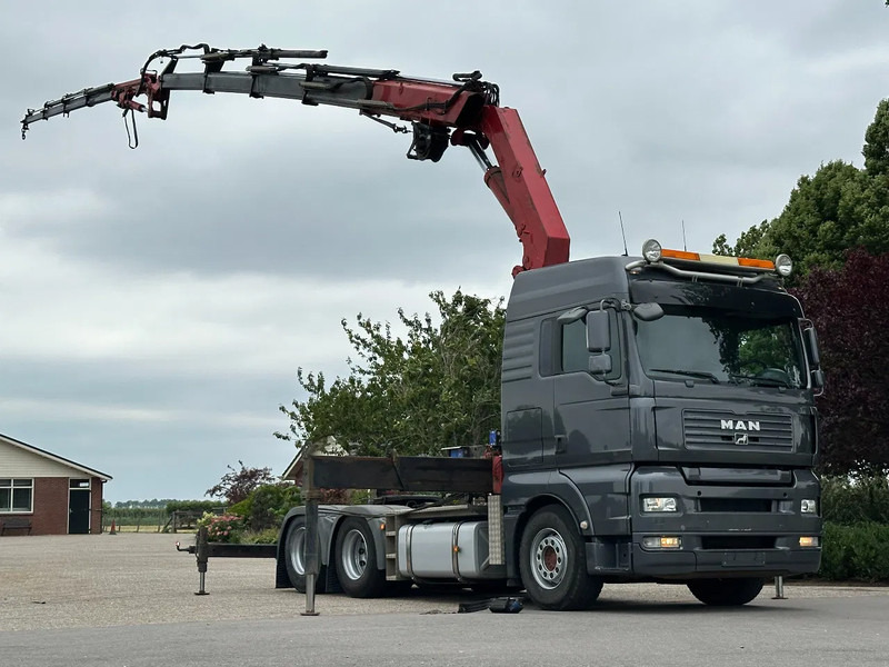 MAN TGA 28.480 6x2!! HMF 42tm/Flyjib /LIER/WINCH!! - Trekker: afbeelding 1 MAN TGA 28.480 6x2!! HMF 42tm/Flyjib /LIER/WINCH!! - Trekker: afbeelding 1