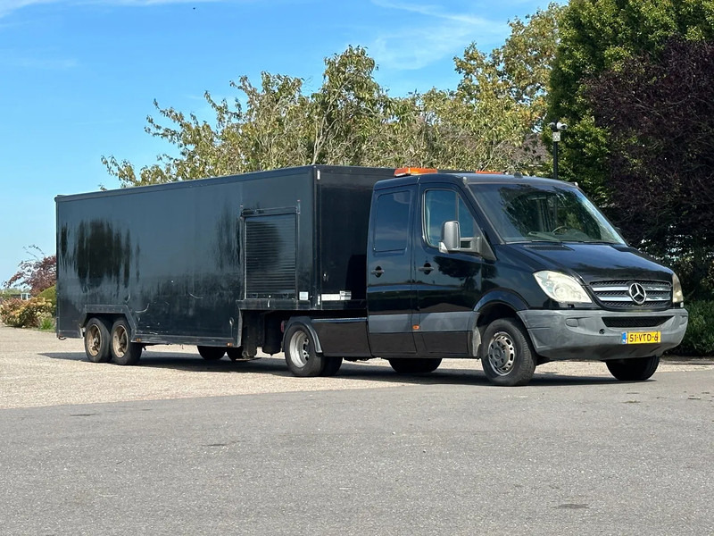 Mercedes-Benz Sprinter 518 CDI V6!!!DUBBEL CABINE!!automaat met VAN DEN OEVER BE- trailer!! - Trekker: afbeelding 1 Mercedes-Benz Sprinter 518 CDI V6!!!DUBBEL CABINE!!automaat met VAN DEN OEVER BE- trailer!! - Trekker: afbeelding 1