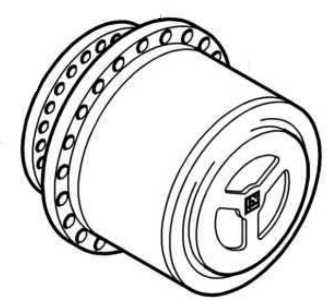 Bomag 05901806R - R916218480 - Eindaandrijving voor Bouwmachine: afbeelding 1 Bomag 05901806R - R916218480 - Eindaandrijving voor Bouwmachine: afbeelding 1