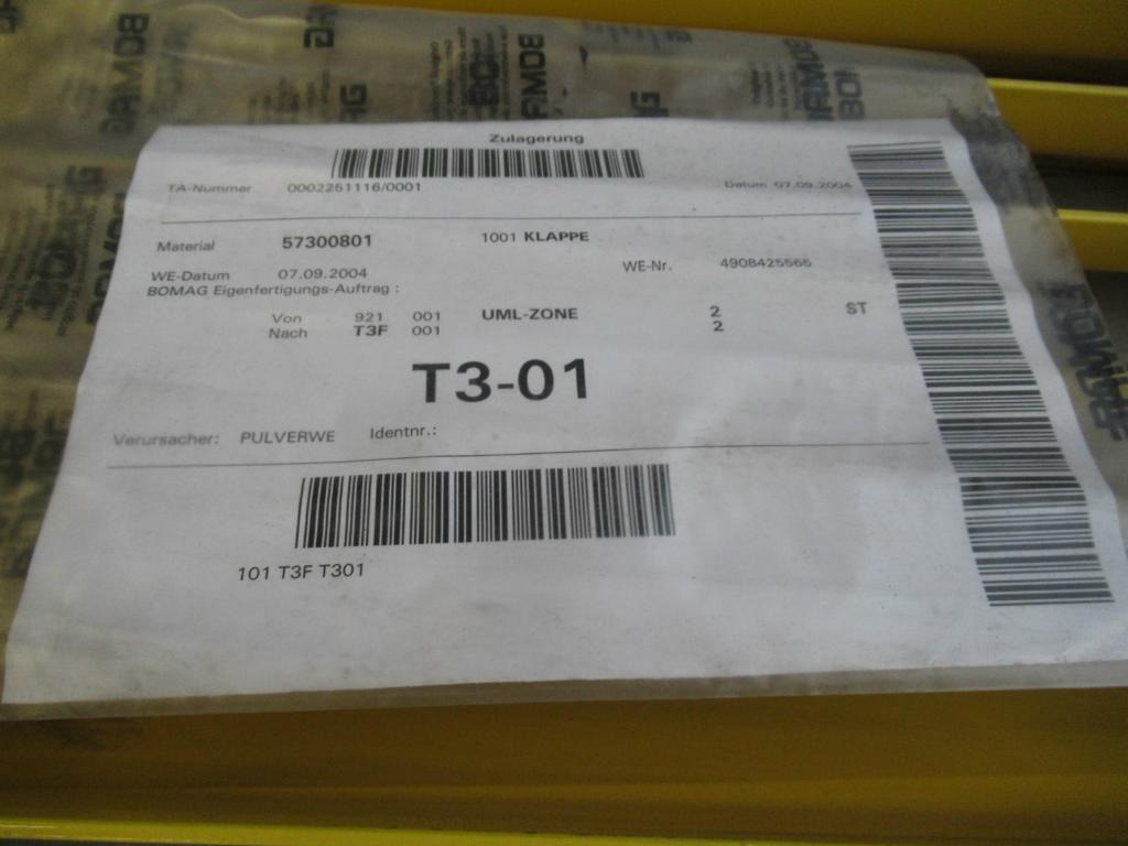 Bomag 57300801 - - Deur en onderdelen voor Bouwmachine: afbeelding 3 Bomag 57300801 - - Deur en onderdelen voor Bouwmachine: afbeelding 3