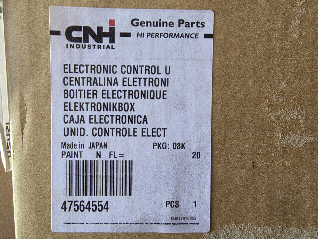 Case 47564554 - ECU voor Bouwmachine: afbeelding 3 Case 47564554 - ECU voor Bouwmachine: afbeelding 3