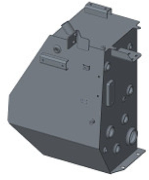 Case 48008259 - Hydrauliektank voor Bouwmachine: afbeelding 3 Case 48008259 - Hydrauliektank voor Bouwmachine: afbeelding 3