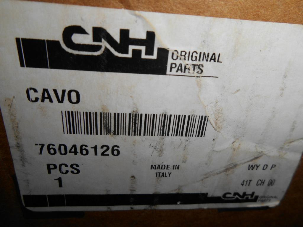 Nieuw Kabels/ Draden voor Bouwmachine Case 76046126 -: afbeelding 6 Nieuw Kabels/ Draden voor Bouwmachine Case 76046126 -: afbeelding 6