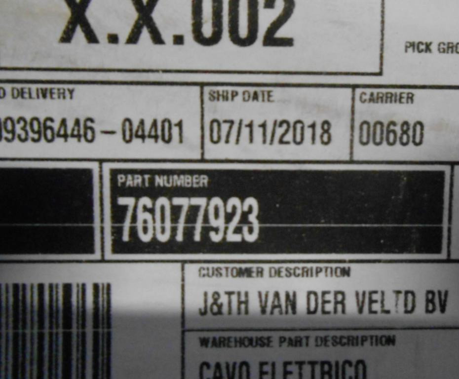 Nieuw Kabels/ Draden voor Bouwmachine Case 76077923 -: afbeelding 7 Nieuw Kabels/ Draden voor Bouwmachine Case 76077923 -: afbeelding 7