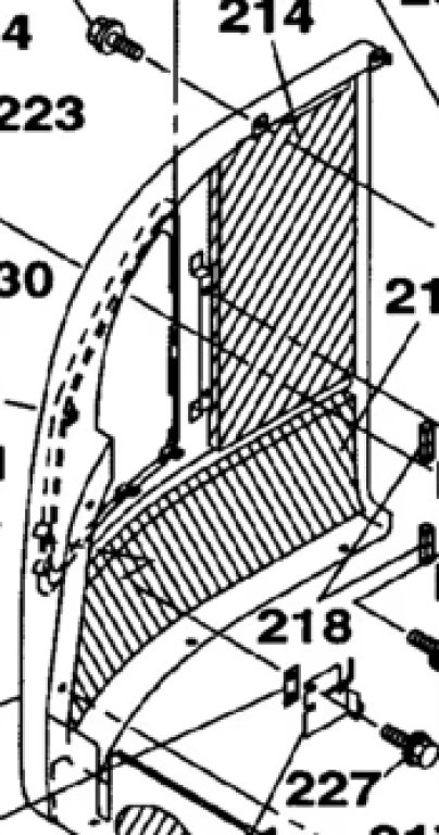 Case KRN3040Y2 - KRN2658Y2 - Deur en onderdelen voor Bouwmachine: afbeelding 1 Case KRN3040Y2 - KRN2658Y2 - Deur en onderdelen voor Bouwmachine: afbeelding 1