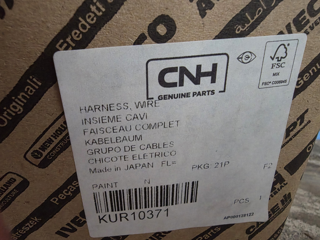 Case KUR10371 - Kabels/ Draden voor Bouwmachine: afbeelding 2 Case KUR10371 - Kabels/ Draden voor Bouwmachine: afbeelding 2