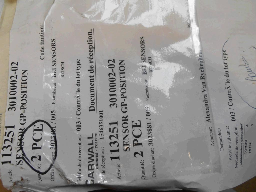 Caterpillar 3010002 - Sensor voor Bouwmachine: afbeelding 5 Caterpillar 3010002 - Sensor voor Bouwmachine: afbeelding 5