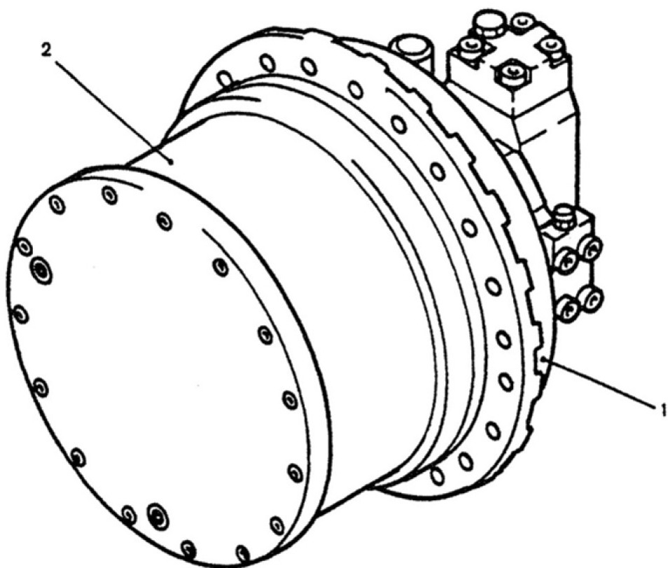 Kobelco YN53D00001F2 - Eindaandrijving voor Bouwmachine: afbeelding 1 Kobelco YN53D00001F2 - Eindaandrijving voor Bouwmachine: afbeelding 1