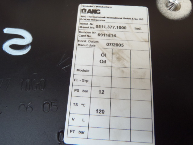 New Holland 5113771000 - 6911814 - Oliekoeler voor Bouwmachine: afbeelding 3 New Holland 5113771000 - 6911814 - Oliekoeler voor Bouwmachine: afbeelding 3