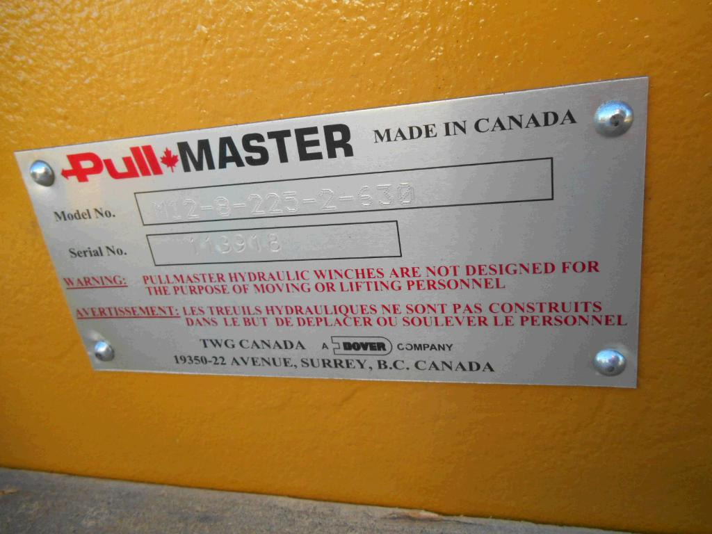 Pullmaster M12-8-225-2-630 - 2945778 - Lier voor Bouwmachine: afbeelding 4 Pullmaster M12-8-225-2-630 - 2945778 - Lier voor Bouwmachine: afbeelding 4