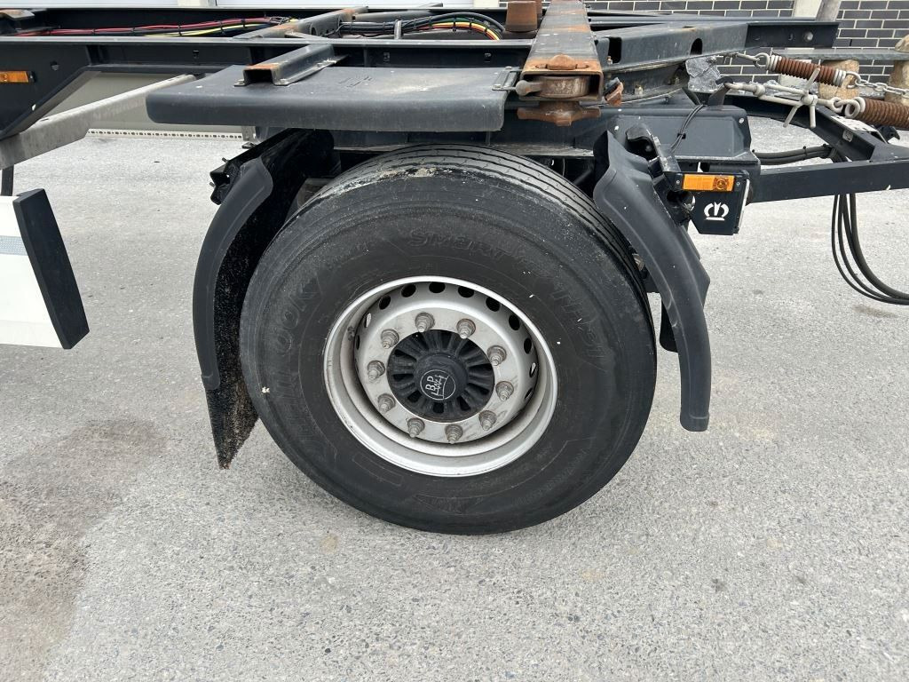 Krone 2 Achswechselfahrgestell, Typ: AZW 18 eL3B9 - Containertransporter/ Wissellaadbak aanhangwagen: afbeelding 5 Krone 2 Achswechselfahrgestell, Typ: AZW 18 eL3B9 - Containertransporter/ Wissellaadbak aanhangwagen: afbeelding 5