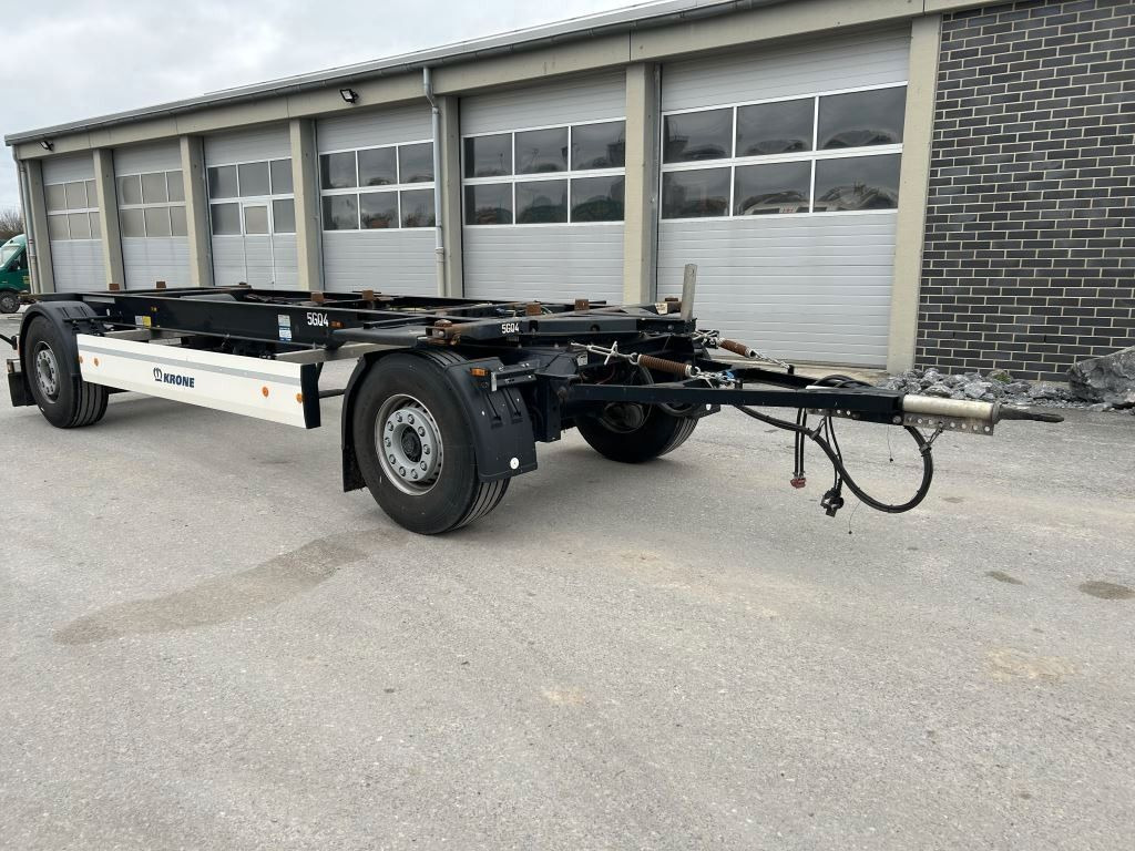 Krone 2 Achswechselfahrgestell, Typ: AZW 18 eL3B9 - Containertransporter/ Wissellaadbak aanhangwagen: afbeelding 4 Krone 2 Achswechselfahrgestell, Typ: AZW 18 eL3B9 - Containertransporter/ Wissellaadbak aanhangwagen: afbeelding 4