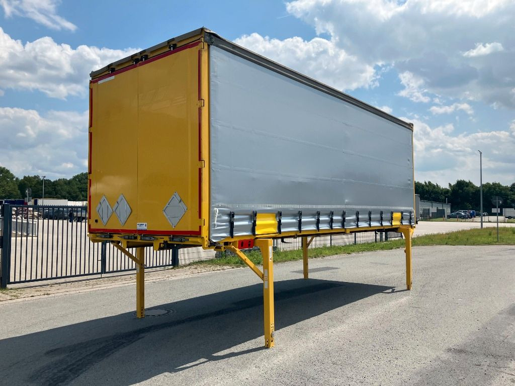 Schuifzeilen laadbak Krone Wechselbrücke Plane: afbeelding 10