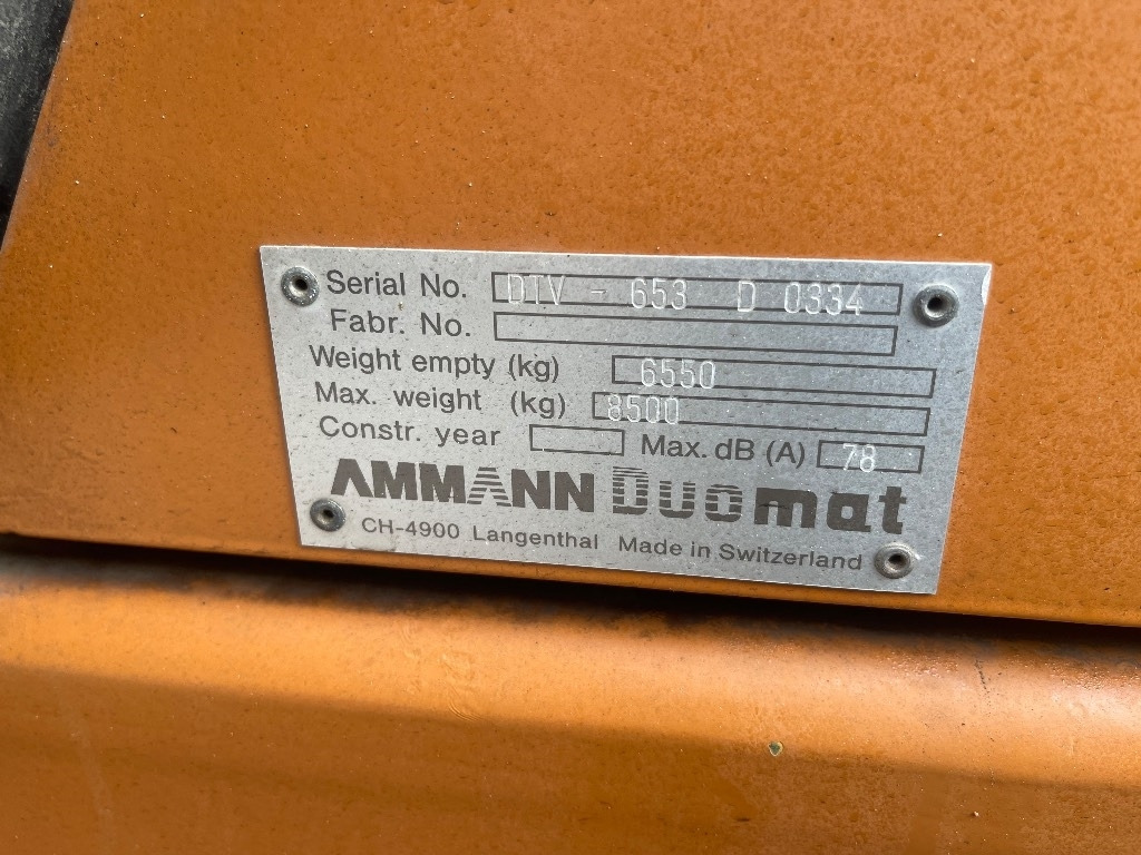 Ammann DTV 653 D - Asfaltwals: afbeelding 4 Ammann DTV 653 D - Asfaltwals: afbeelding 4