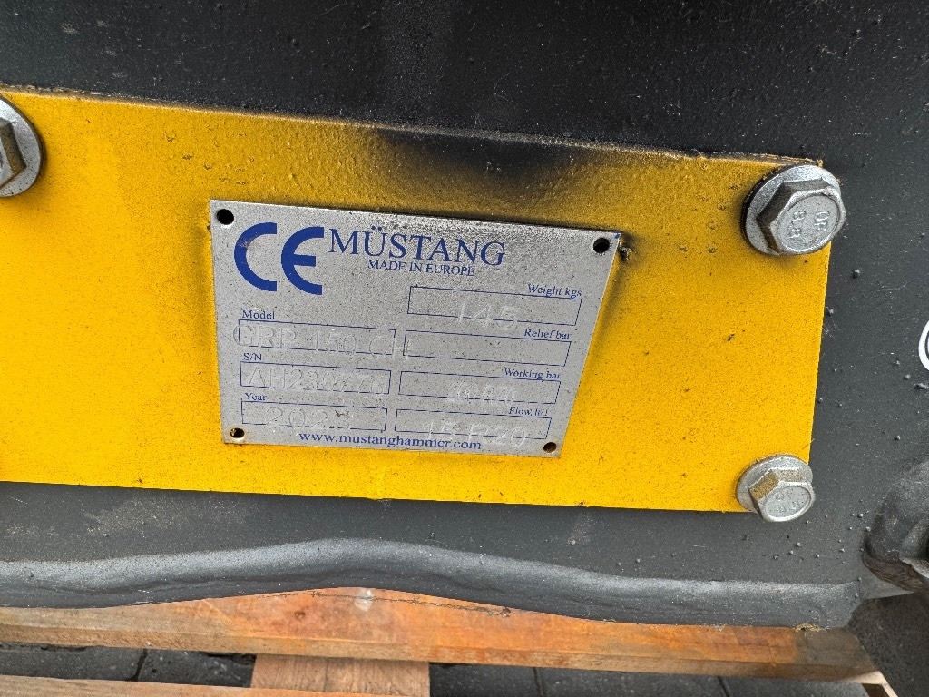 Mustang GRP 150 CH - Grijper voor Bouwmachine: afbeelding 3 Mustang GRP 150 CH - Grijper voor Bouwmachine: afbeelding 3