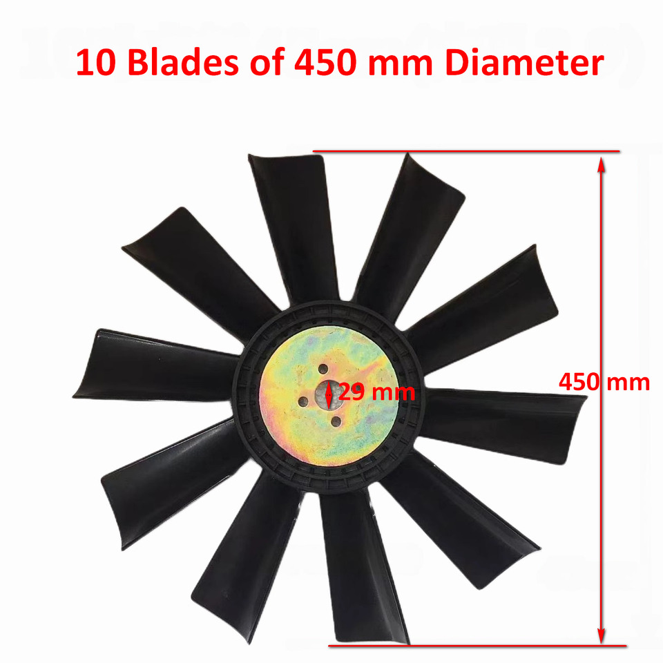 Qingdao Promising Engine Cooling Fan Blade for China Loader - Ventilator voor Wiellader: afbeelding 4 Qingdao Promising Engine Cooling Fan Blade for China Loader - Ventilator voor Wiellader: afbeelding 4