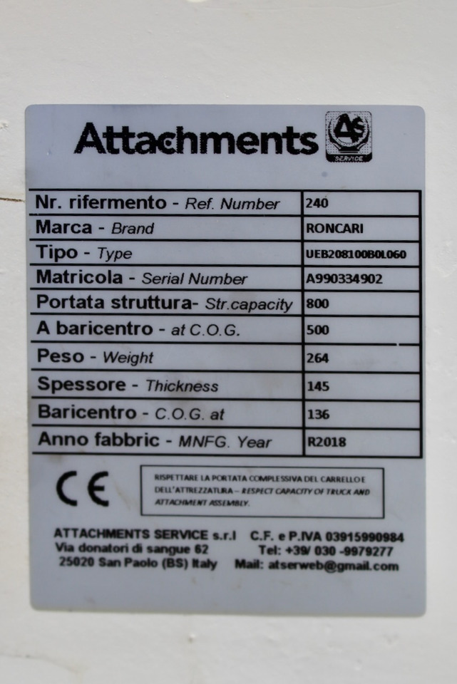 RONCARI UEB208100B0L060 - Klemme: afbeelding 5 RONCARI UEB208100B0L060 - Klemme: afbeelding 5