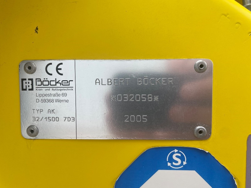 Böcker AK 32/1500 - Alle terrein kraan: afbeelding 3 Böcker AK 32/1500 - Alle terrein kraan: afbeelding 3