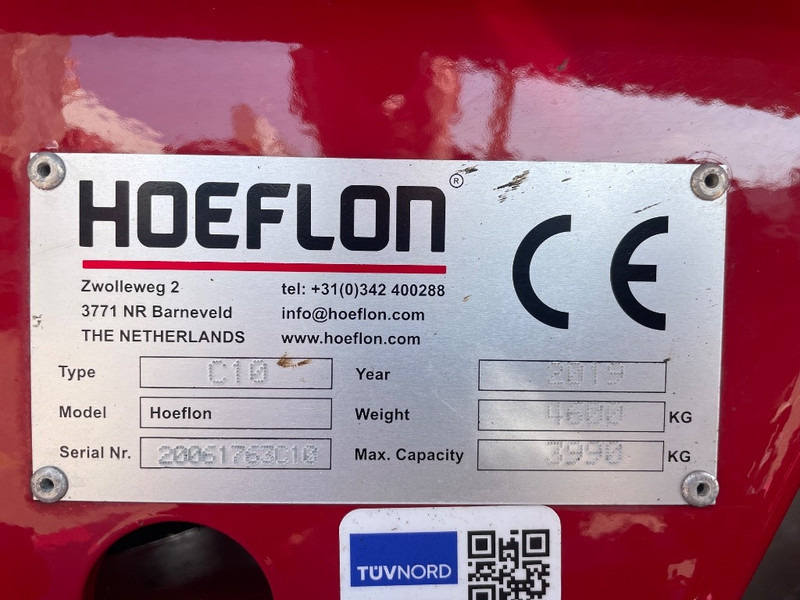 Hoeflon C 10 SOLD - Minikraan: afbeelding 3 Hoeflon C 10 SOLD - Minikraan: afbeelding 3