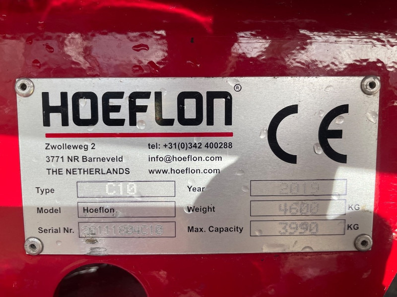 Hoeflon C 10 Sold - Minikraan: afbeelding 3 Hoeflon C 10 Sold - Minikraan: afbeelding 3