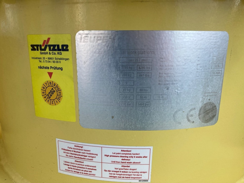 Telescoophoogwerker, Spinhoogwerker Teupen Leo 25 T: afbeelding 7