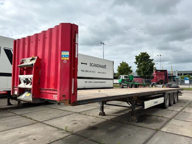 Krone SD Flatbed met rongen 41 ton standard chassis - Vlakke/ Open oplegger: afbeelding 1 Krone SD Flatbed met rongen 41 ton standard chassis - Vlakke/ Open oplegger: afbeelding 1