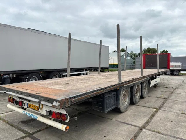 Krone SD Flatbed met rongen 41 ton standard chassis - Vlakke/ Open oplegger: afbeelding 5 Krone SD Flatbed met rongen 41 ton standard chassis - Vlakke/ Open oplegger: afbeelding 5