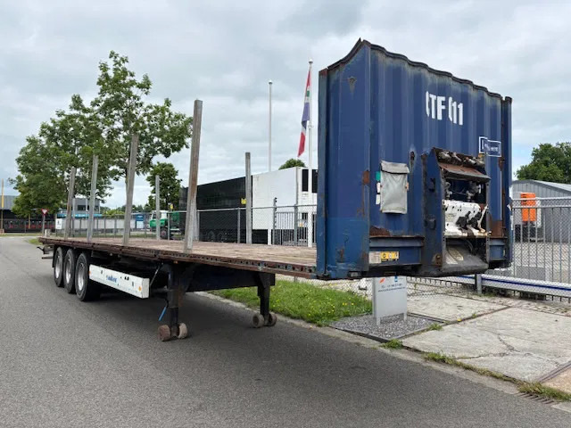 Krone SD Flatbed met rongen 41 ton standard chassis - Vlakke/ Open oplegger: afbeelding 3 Krone SD Flatbed met rongen 41 ton standard chassis - Vlakke/ Open oplegger: afbeelding 3