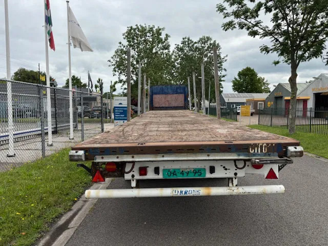 Krone SD Flatbed met rongen 41 ton standard chassis - Vlakke/ Open oplegger: afbeelding 5 Krone SD Flatbed met rongen 41 ton standard chassis - Vlakke/ Open oplegger: afbeelding 5