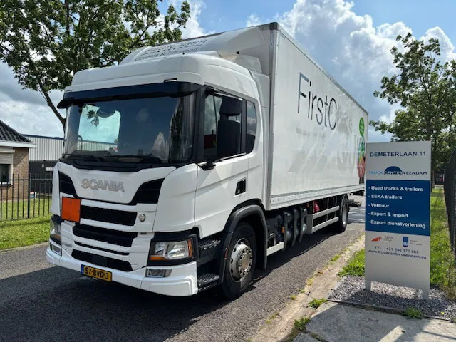 Scania P280 Closed box taillift 2000 kg Fuel CNG - Bakwagen: afbeelding 1 Scania P280 Closed box taillift 2000 kg Fuel CNG - Bakwagen: afbeelding 1