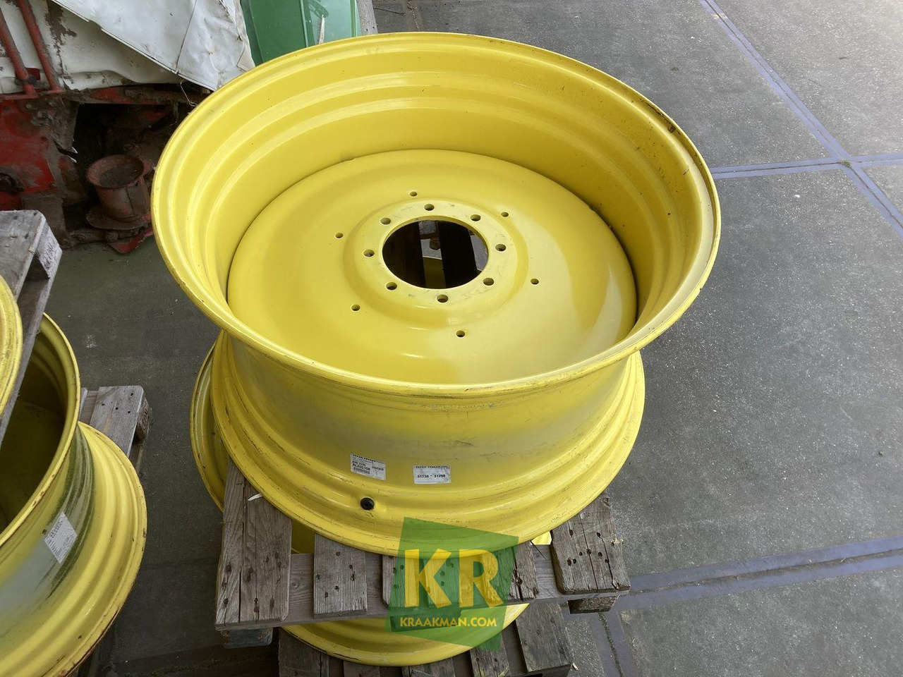 18 X 38 velg John Deere  - Velg voor Tractor: afbeelding 1 18 X 38 velg John Deere  - Velg voor Tractor: afbeelding 1