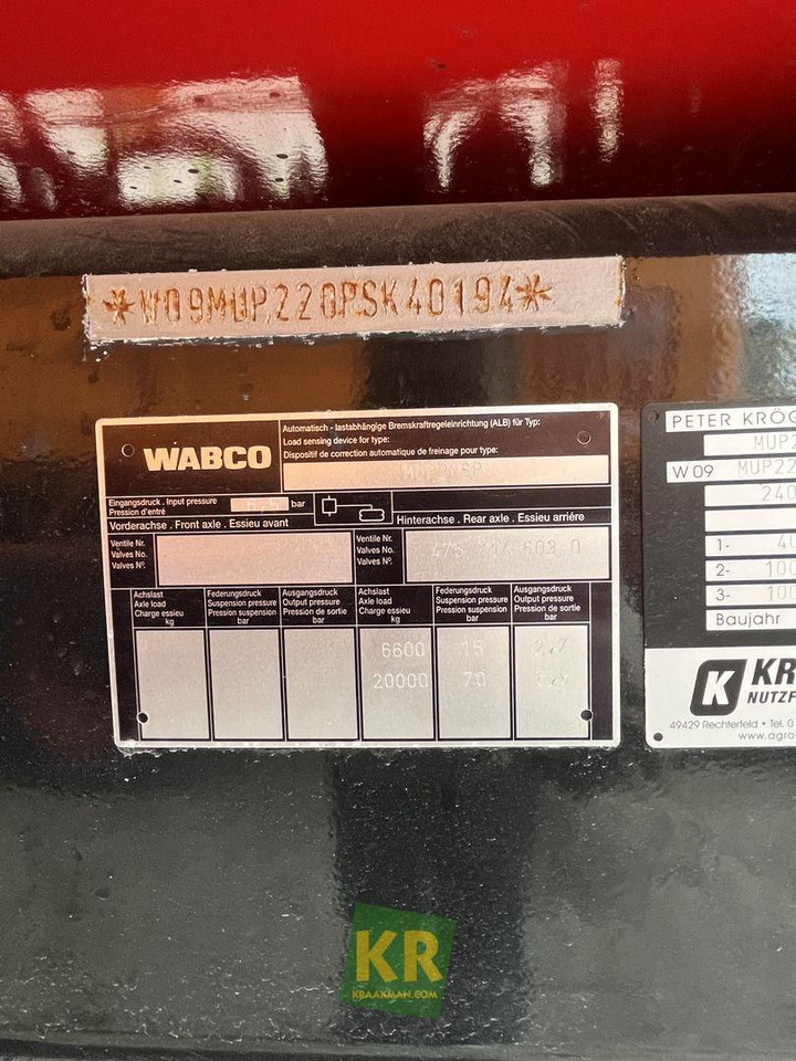 Kröger Overig - Landbouwkipper: afbeelding 3 Kröger Overig - Landbouwkipper: afbeelding 3