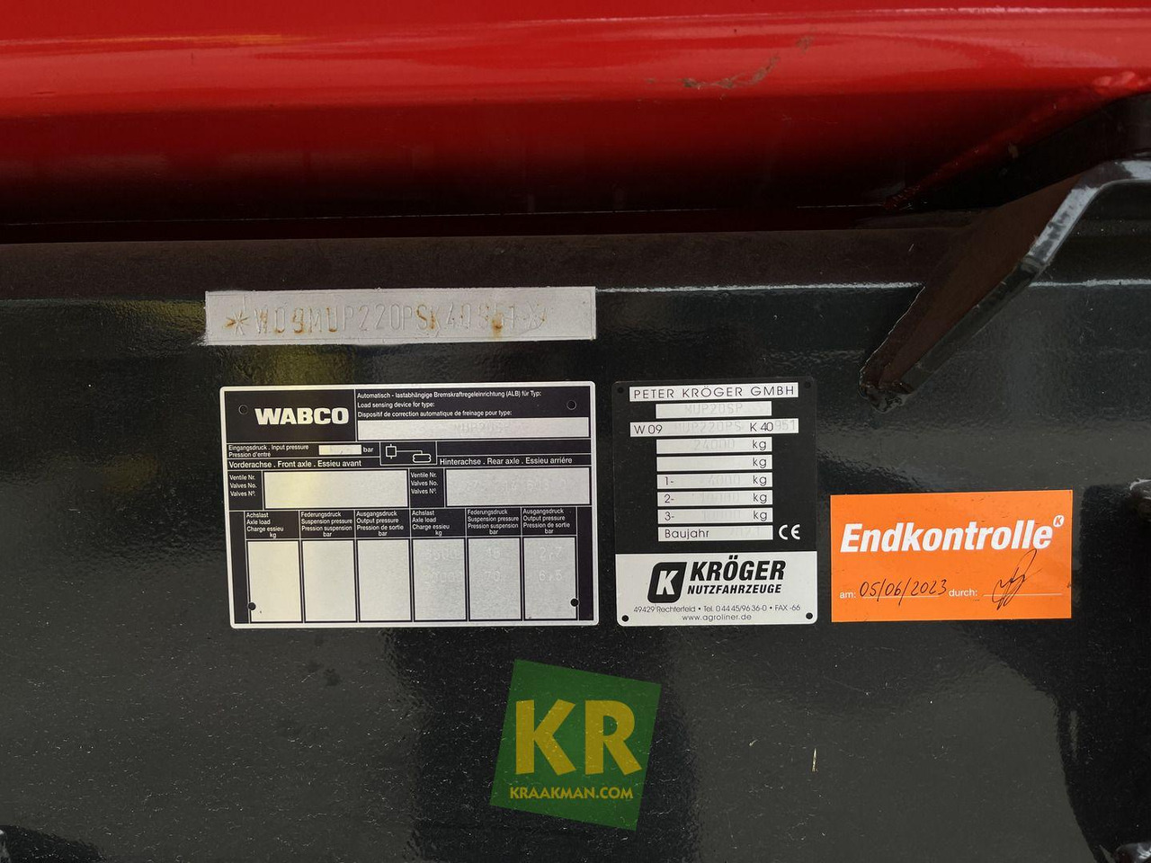 Kröger Overig - Landbouwkipper: afbeelding 2 Kröger Overig - Landbouwkipper: afbeelding 2