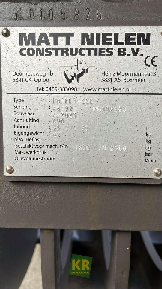 Matt Nielen Overig - Puinbak voor Bouwmachine: afbeelding 2 Matt Nielen Overig - Puinbak voor Bouwmachine: afbeelding 2