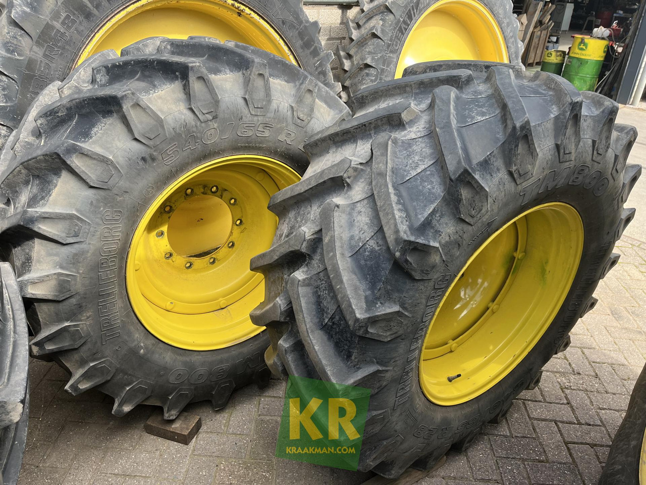 Trelleborg 580/70r38 en 540/65r28 Trelleborg op wiel  - Band voor Landbouwmachine: afbeelding 3 Trelleborg 580/70r38 en 540/65r28 Trelleborg op wiel  - Band voor Landbouwmachine: afbeelding 3