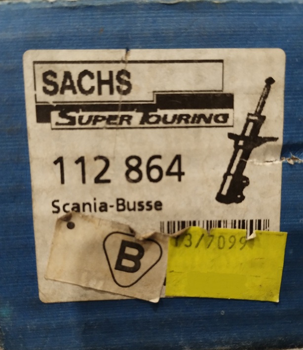 AMORTYZATOR TYLNI SCANIA 3 93 113 112864 SACHS - Schokdempers: afbeelding 2 AMORTYZATOR TYLNI SCANIA 3 93 113 112864 SACHS - Schokdempers: afbeelding 2