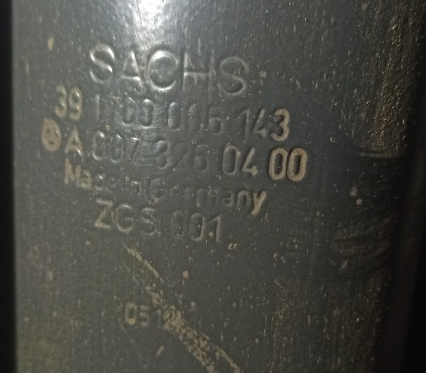 MERCEDES-BENZ Actros MP2 MP3 0073260400 SACHS 131852 - Schokdempers voor Vrachtwagen: afbeelding 2 MERCEDES-BENZ Actros MP2 MP3 0073260400 SACHS 131852 - Schokdempers voor Vrachtwagen: afbeelding 2