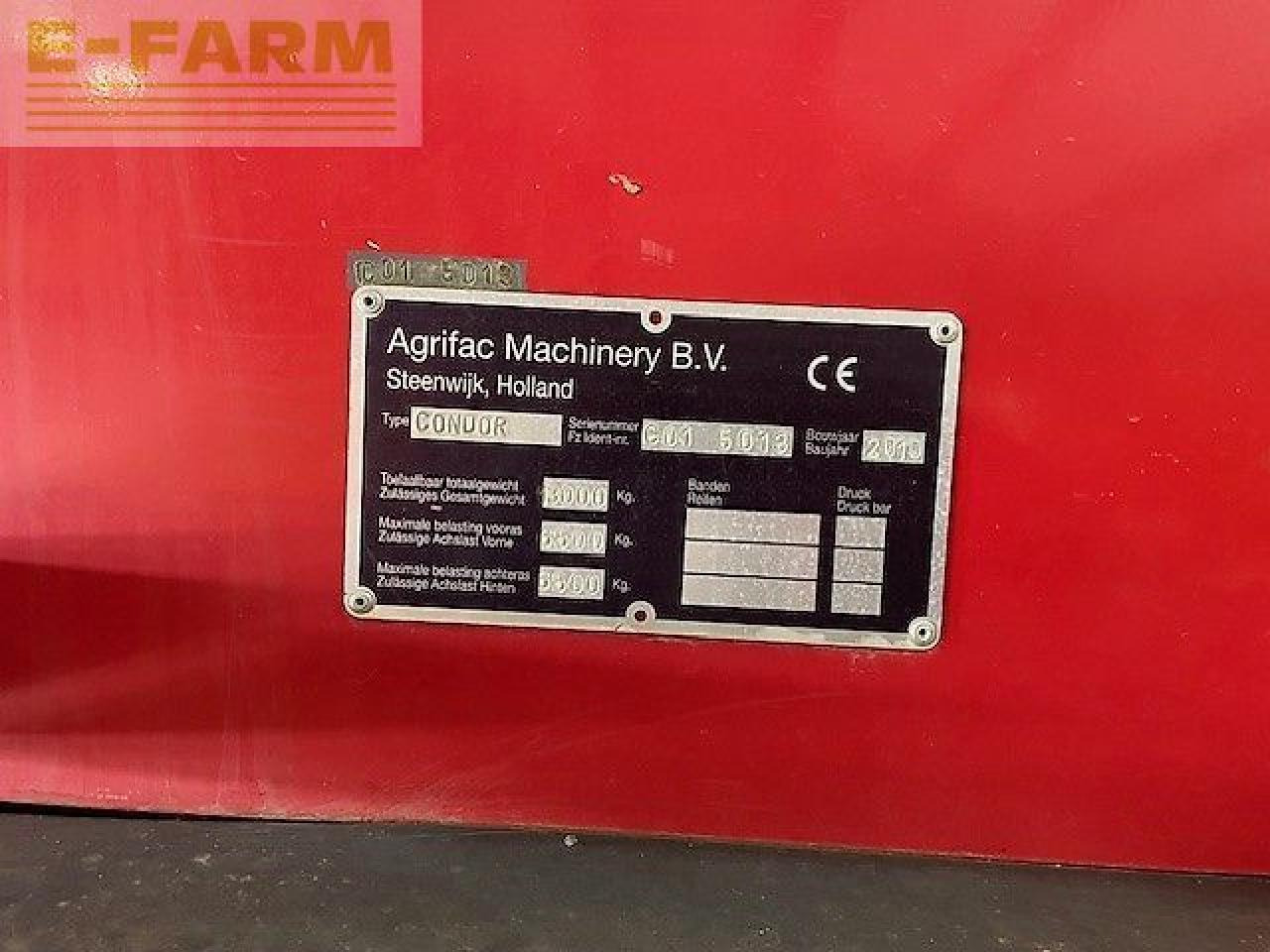 Agrifac g-agrifac-veldspuit 33 mtr - Getrokken veldspuit: afbeelding 4 Agrifac g-agrifac-veldspuit 33 mtr - Getrokken veldspuit: afbeelding 4