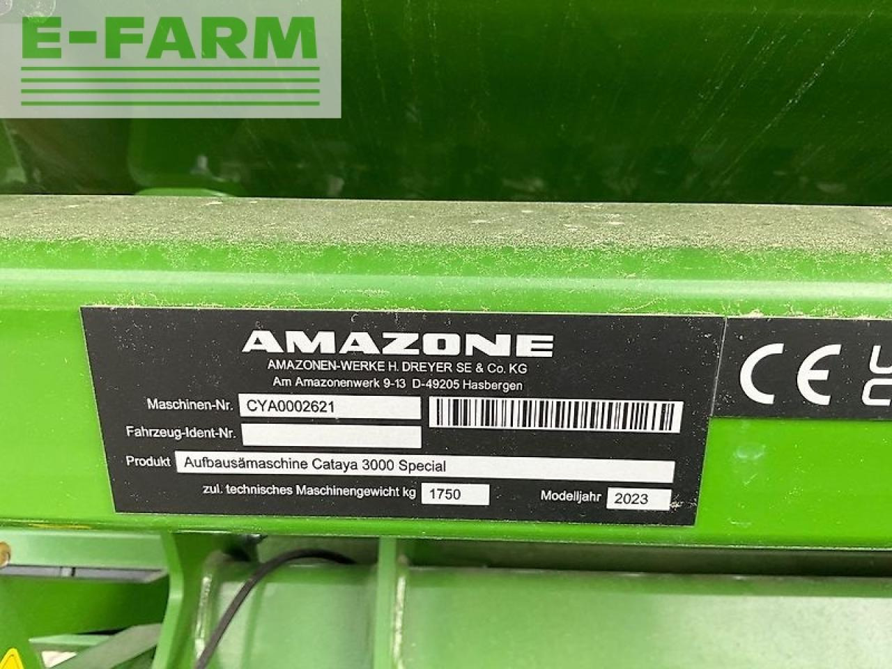 Amazone cataya 3000 special rotec - Zaaimachine: afbeelding 5 Amazone cataya 3000 special rotec - Zaaimachine: afbeelding 5