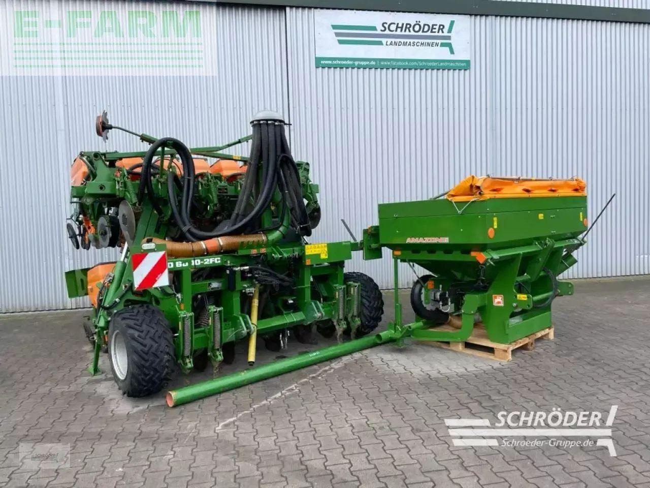 Amazone ed 6000-2fc + fronttank - Precisiezaaimachine: afbeelding 1 Amazone ed 6000-2fc + fronttank - Precisiezaaimachine: afbeelding 1