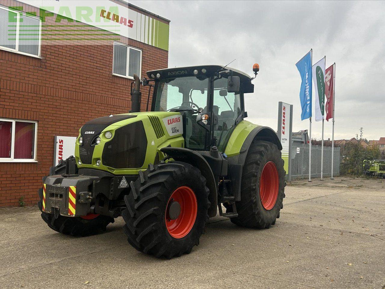CLAAS AXION 830 - Tractor: afbeelding 1 CLAAS AXION 830 - Tractor: afbeelding 1