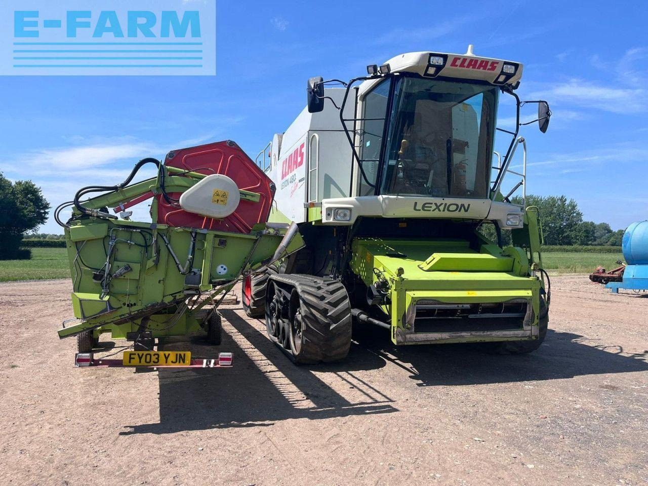 CLAAS LEXION 480 EVOLUTION TT - Maaidorser: afbeelding 3 CLAAS LEXION 480 EVOLUTION TT - Maaidorser: afbeelding 3