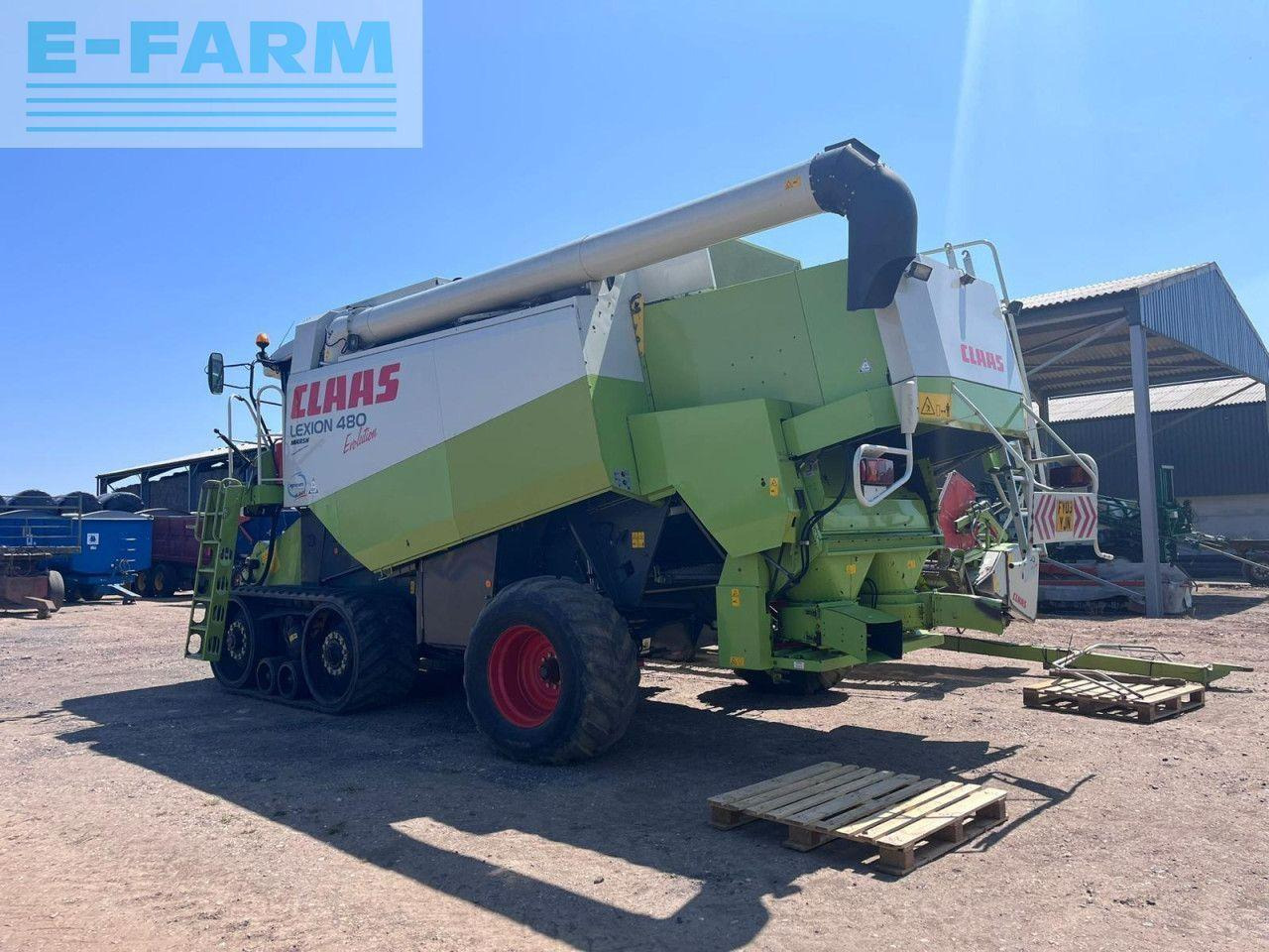 CLAAS LEXION 480 EVOLUTION TT - Maaidorser: afbeelding 4 CLAAS LEXION 480 EVOLUTION TT - Maaidorser: afbeelding 4