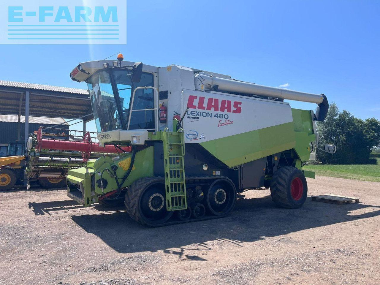 CLAAS LEXION 480 EVOLUTION TT - Maaidorser: afbeelding 1 CLAAS LEXION 480 EVOLUTION TT - Maaidorser: afbeelding 1