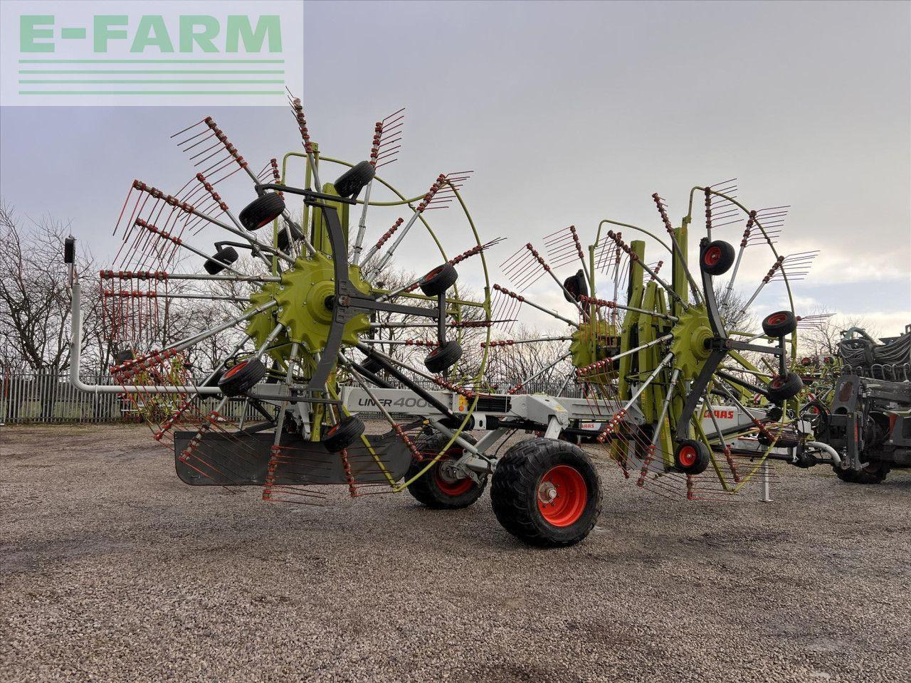 CLAAS LINER 4000 HH - Hooischudder: afbeelding 1 CLAAS LINER 4000 HH - Hooischudder: afbeelding 1