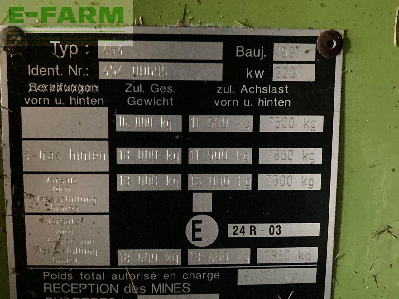 CLAAS USED 1997 LEXION 460 C/W C660 CUTTERBAR (70001118) - Maaidorser: afbeelding 3 CLAAS USED 1997 LEXION 460 C/W C660 CUTTERBAR (70001118) - Maaidorser: afbeelding 3