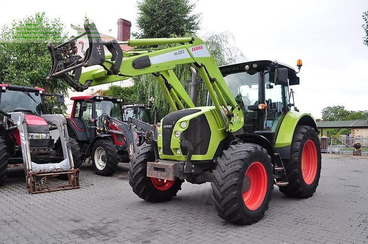 CLAAS arion 530 cis + claas fl120 CIS - Tractor: afbeelding 1 CLAAS arion 530 cis + claas fl120 CIS - Tractor: afbeelding 1