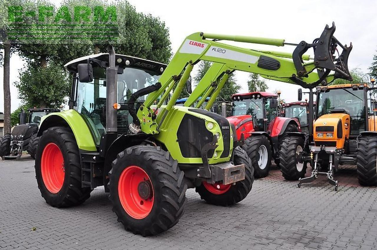 CLAAS arion 530 cis + claas fl120 CIS - Tractor: afbeelding 4 CLAAS arion 530 cis + claas fl120 CIS - Tractor: afbeelding 4