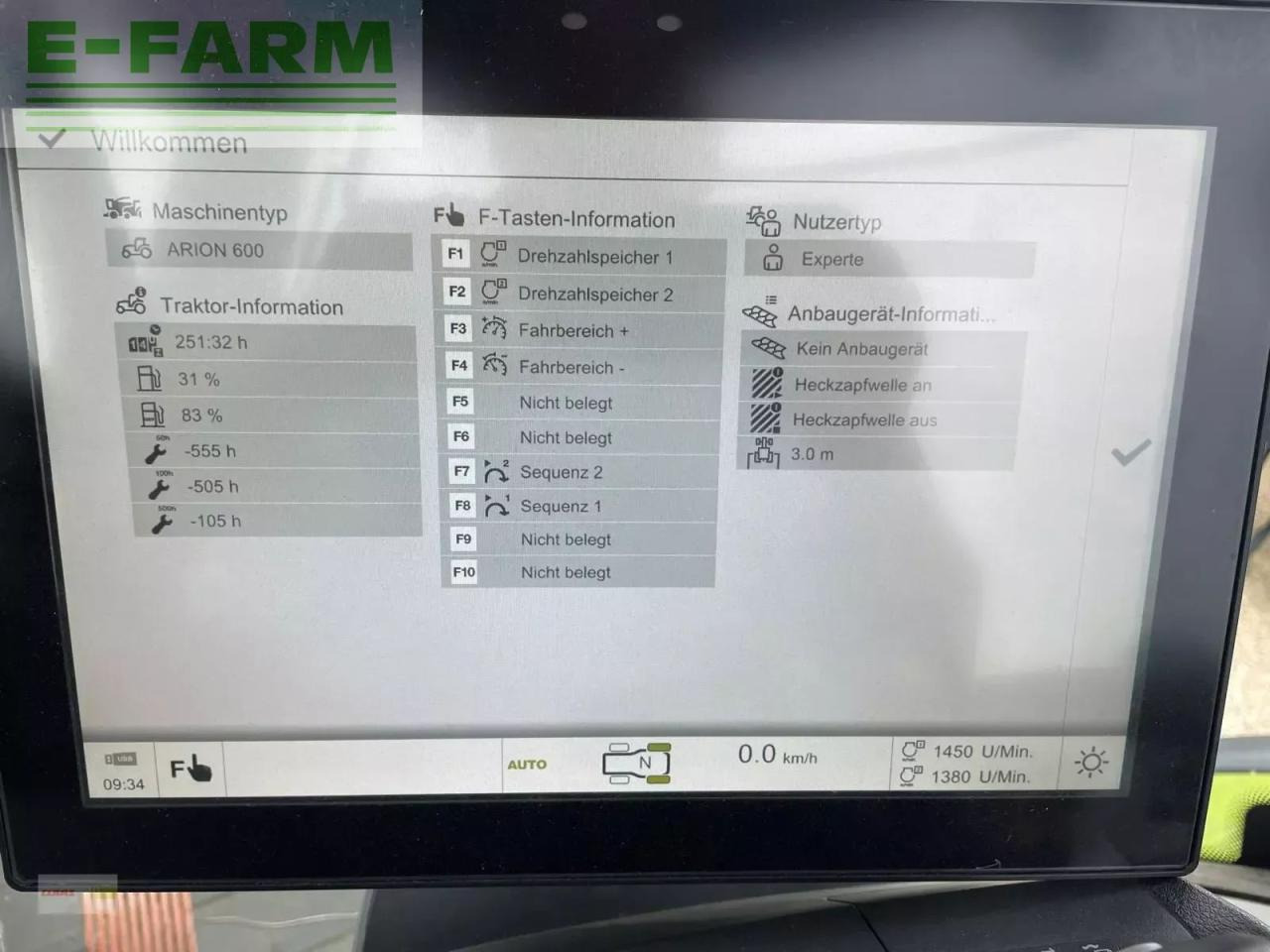 Tractor CLAAS arion 660 cmatic cebis preisreduziert CMATIC CEBIS: afbeelding 11