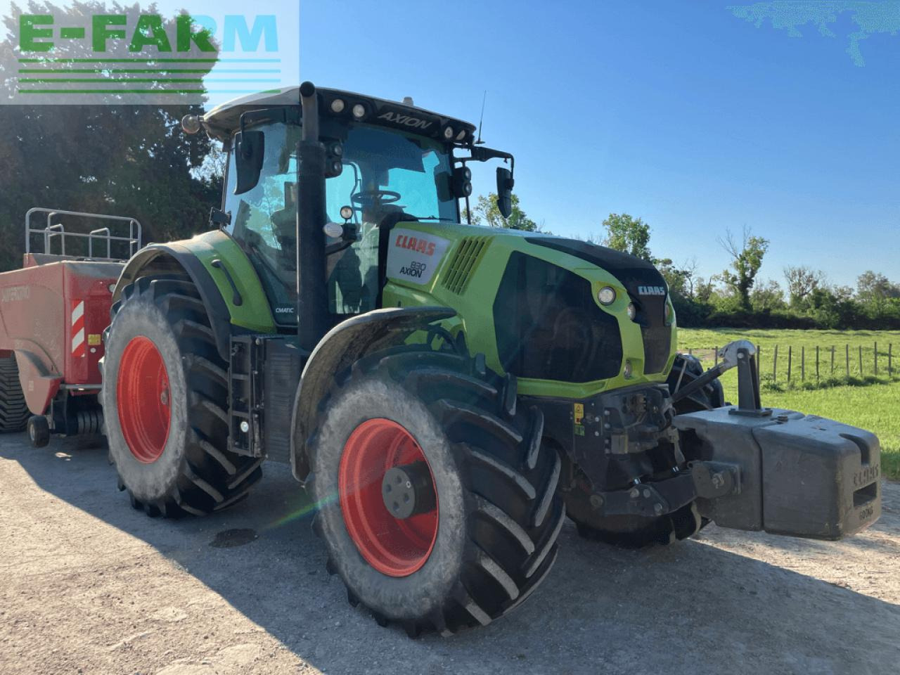 CLAAS axion 830 cmatic CMATIC - Tractor: afbeelding 3 CLAAS axion 830 cmatic CMATIC - Tractor: afbeelding 3